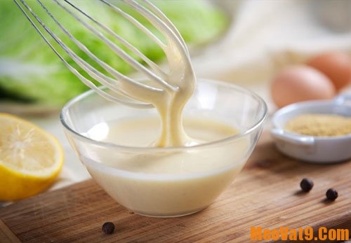 Làm đẹp với nước sốt mayonnaise: Công dụng làm đẹp của nước sốt mayonnaise